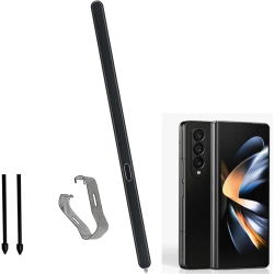 OECECA Galaxy Z Fold 6 S Pen Replacemen for Samsung Galaxy Z Fold 6 5G Fold Edition Stylus Pen With Tips/nibs (Black)