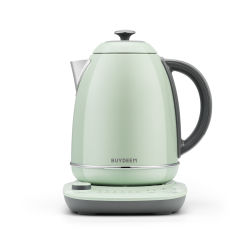 BUYDEEM K740 Electric Kettle With Temperature Control, 12H Keep Warm, Quick Boil, Stainless Steel Hot Water Boiler for Tea Coffee Milk, 1.7L