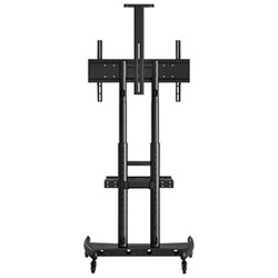 North Bayou Mobile TV Cart with 55" - 85" Mount