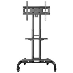 North Bayou Mobile TV Cart with 32" - 75" Mount