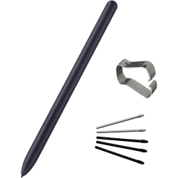 OECECA Galaxy Tab S7 Stylus Pen Replacement for Samsung Galaxy Tab S7, Tab S7+ Plus, Tab S7 Fe, S8, S8+, S8 Ultra S Pen Stylus+ Tips/nibs (Black Pen)