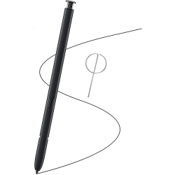 OECECA Galaxy S23 Ultra Pen Replacement for Samsung Galaxy S23 Ultra Stylus Pen Galaxy S23 Ultra S Pen Without Bluetooth+ Eject Pin(Phantom Black)