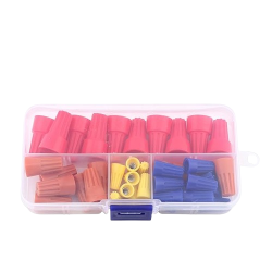 ISTAR Wire Cap Connector Twist Wire Connector Nut Screw On Terminal Assortment 40X