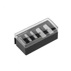 ISTAR 1PC Professional Eyebrow Pencil Pvc Sharpener - Five Holes Makeup Pencil Sharpener