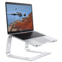 OMOTON Laptop Stand, Laptop Mount, Aluminum Laptop Holder Riser Stand for Desk, Compatible \w Macbook Air/pro, Dell, HP, Lenovo And All Laptops