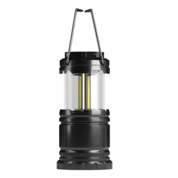 ISTAR Led Camping Lanterns, Battery Powered Camping Lights Cob Super Bright Collapsible Flashlight Portable Emergency - In Black