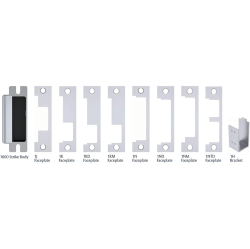 HES HARDWARE Hes 1600Cs Complete Pac for Latchbolt & Deadbolt Locks, Includes 8 Faceplates