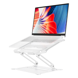URMUST Laptop Notebook Stand Holder Adjustable Ultrabook Stand Riser Portable Compatible With Macbook Air Pro HP Dell Xps Lenovo All Laptops 10-15.6