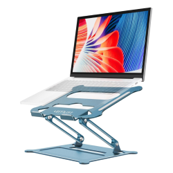 URMUST Laptop Notebook Stand Holder Adjustable Ultrabook Stand Riser Portable Compatible With Macbook Air Pro HP Dell Xps Lenovo All Laptops 10-15.6