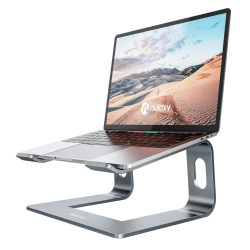 MEHIAZ Nulaxy Laptop Stand, Ergonomic Aluminum Laptop Mount Computer Stand, Detachable Laptop Riser Notebook Holder Stand Compatible \w Macbook Air