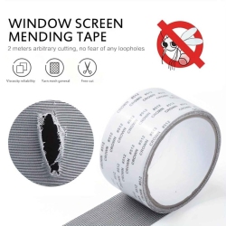ISTAR 1 Roll Self-Adhesive Window Screen Repair Tape - Quickly And Easily Repair Tears And Holes