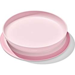 OXO Tot Stick & Stay Suction Plate - Blossom