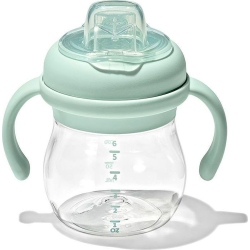 OXO Tot Transitions Soft Spout Sippy Cup With Removable Handles - Opal (6 OZ)