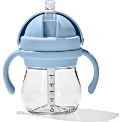 OXO Tot Transitions Straw Sippy Cup With Removable Handles - Dusk (6 OZ)