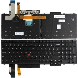 LIXSUNTEK Keyboard Backlight Us for Lenovo Thinkpad E580 L580 E590 E595 L590 T590 E585 P52 P53 P72 P73 P53S 01Yp680 01Yp760 01Yp600 01Yp560 01Yp720