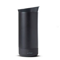 TYLT Power Hydration Mug + Power Bank + Wireless Charger 5, 700 Mah Battery Give 2 Full Phone Charges In Black