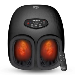 SNAILAX Shiatsu Deep Kneading Foot Massager With Heat, With Remote Control - 52A2Rc