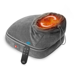 SNAILAX Vibration Foot Massager With Heat, Foot Warmer, With 3 Vibration Modes & 2 Heating Levels, Remote Control, Size 13-541