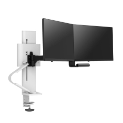 ERGOTRON Trace Desktop Dual Monitor Mount - - (45-631-216) In White