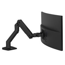 ERGOTRON Hx Desk Monitor Arm for Heavy Monitor Mount - Matte - (45-475-224) In Black