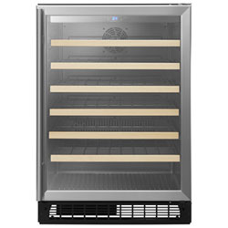 Insignia 24" 61-Bottle Built-In Wine Cooler (NS-BI1ZWC-C) - Only at Best Buy