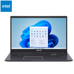 Portable De 15,6 Po Vivobook Go 15 L510 D'asus Avec Microsoft 365 Pendant 1 An - Noir Stellaire (Celeron N4500/ram 4 Go/ssd 128 Go)