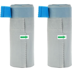 NEAKASA Replaced Waste Bags-2 Rolls, Cat Litter Waste Receptacles Bags for M1 Open-Top Self-Cleaning Cat Litter Box