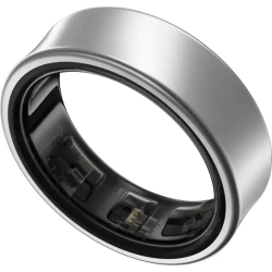 SAMSUNG - Galaxy Ring – Size Before You Buy – Size 12 - Titanium In Silver