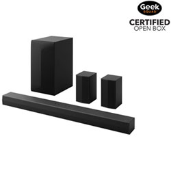 Open Box - LG S60TR 440-Watt 5.1 Channel Sound Bar with Wireless Subwoofer & Rear Speakers
