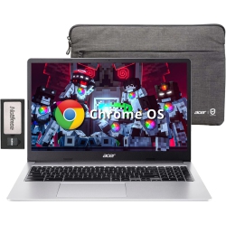 ACER Chromebook 315 15.6" HD Laptop, Intel Pentium N6000, 4GB Lpddr4X, 288GB Storage (128GB Emmc & 160GB Docking Station Set), Intel Uhd Graphics