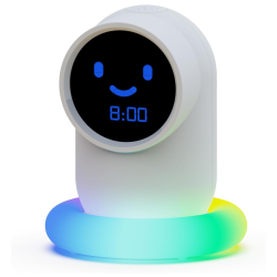 PRIME MADE Cute Alarm Clock, Ok to Wake Clock, Alarm Clock for Bedrooms, Alarm Clock \w Night Led, Set Sleep/wake Trainer, Nap Time, Sound Machine, Sleep