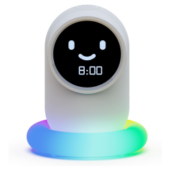 PRIME MADE Cute Alarm Clock, Ok to Wake Clock, Alarm Clock for Bedrooms, Alarm Clock \w Night Led, Set Sleep/wake Trainer, Nap Time, Sound Machine, Sleep