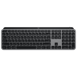 LOGITECH - Mx Keys Bluetooth Backlit Keyboard for Mac - Space In Grey
