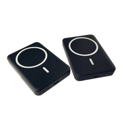 MYCHARGE 5000Mah Magnetic Powerbank (2 Pack) for Magsafe Phones - In Black