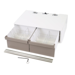 ERGOTRON Carefit Pro Double Tall Drawer - White/warm - (98-488) In Grey