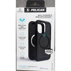 PELICAN Voyager Magnetic With Magsafe Case And Holster - Iphone 13 In Black
