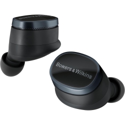 BOWERS & WILKINS Pi8 Wireless Earbuds (Anthracite Black), In-Ear Bluetooth Earphones \w Qualcomm Chipset & Aptx Lossless, Active Noise Cancelling