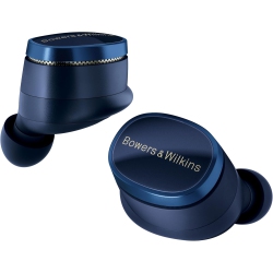 BOWERS & WILKINS Pi8 Wireless Earbuds (Midnight Blue), In-Ear Bluetooth Earphones \w Qualcomm Chipset & Aptx Lossless, Active Noise Cancelling