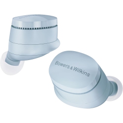 BOWERS & WILKINS Pi6 Wireless Earbuds (Glacier Blue), In-Ear Bluetooth Earphones \w Aptx Adaptive & 12MM Drivers, Bespoke Active Noise Cancelling