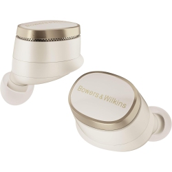 BOWERS & WILKINS Pi8 Wireless Earbuds (Dove White), In-Ear Bluetooth Earphones \w Qualcomm Chipset & Aptx Lossless, Active Noise Cancelling Earbuds