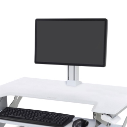 ERGOTRON Workfit Single Ld Monitor Kit - - (97-934-085) In White