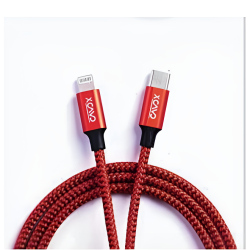 CAVO - Lightning Cable, Universal Charger Cable, High Speed Sync Charger Cord, USB-A to Lightining Data Cord Wire, 1M - Red