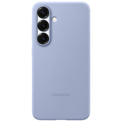 Samsung Silicone Fitted Soft Shell Case for Galaxy S25 - Light Blue