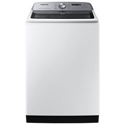 Samsung 6.0 Cu. Ft. High Efficiency Impeller Top Load Washer (WA52DG5500AWUS) - White
