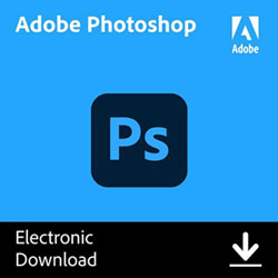 Adobe Photoshop (PC/Mac) -1 User -1 Year - Digital Download