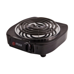 IMUSA Usa Gau-80305 Electric Single Burner 1100-Watts In Black