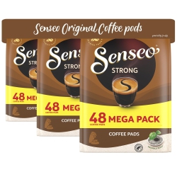 SENSEO Strong Dark Roast Pack Of 3 X 48 Coffee Pods