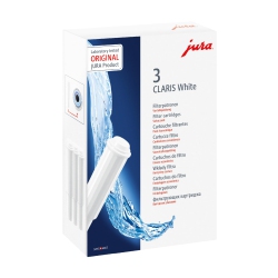 JURA Claris 3-Pack Filter Cartridge In White