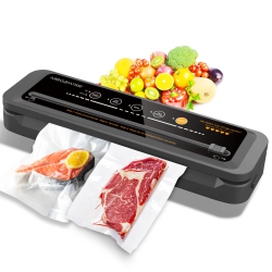 MEGAWISE Powerful And Compact Vacuum Sealer Machine(Black)