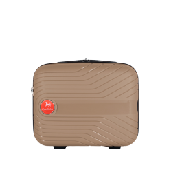 CAVALINHO Colorful Hardside Toiletry 15" Tote - (68020004) In Sand